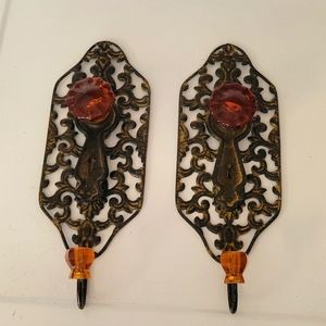 Doorknob hooks set of 2